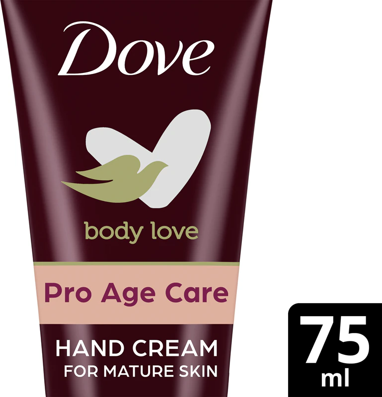 Creme para as mãos Dove Body Love Pro Age para pele madura