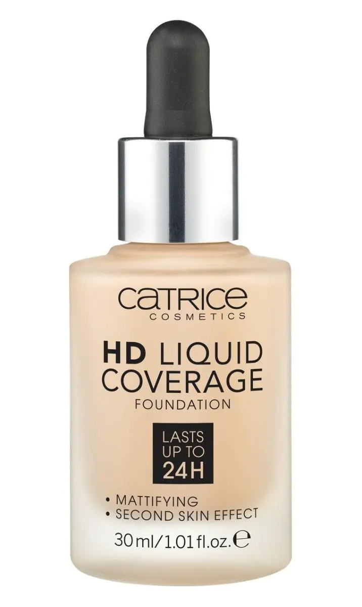 Catrice HD Liquid Coverage Foundation 010 Light Beige Podkład do twarzy