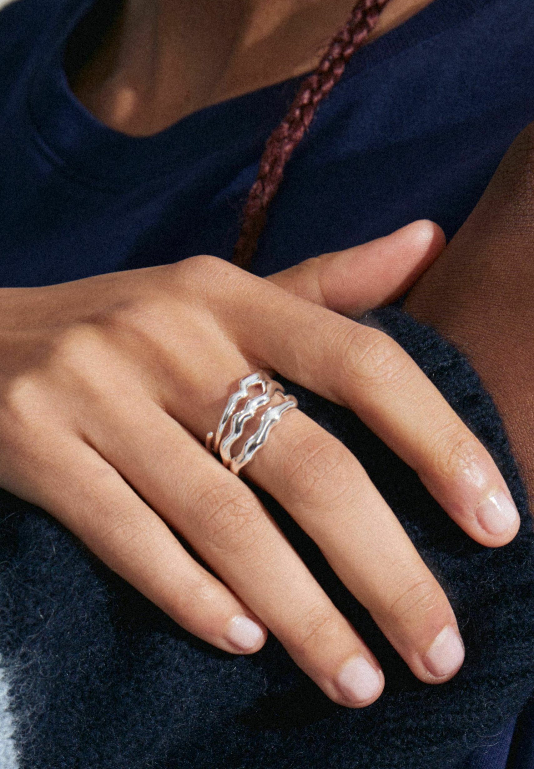 Bague Pèlerine Pèlerine - plaquée argent