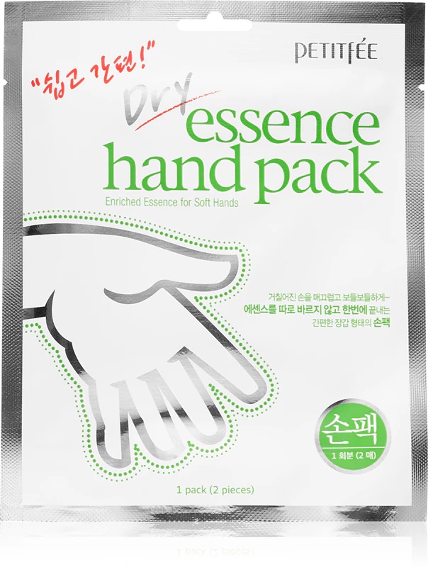 Vlažilna maska za roke Petitfée Dry Essence Hand Pack