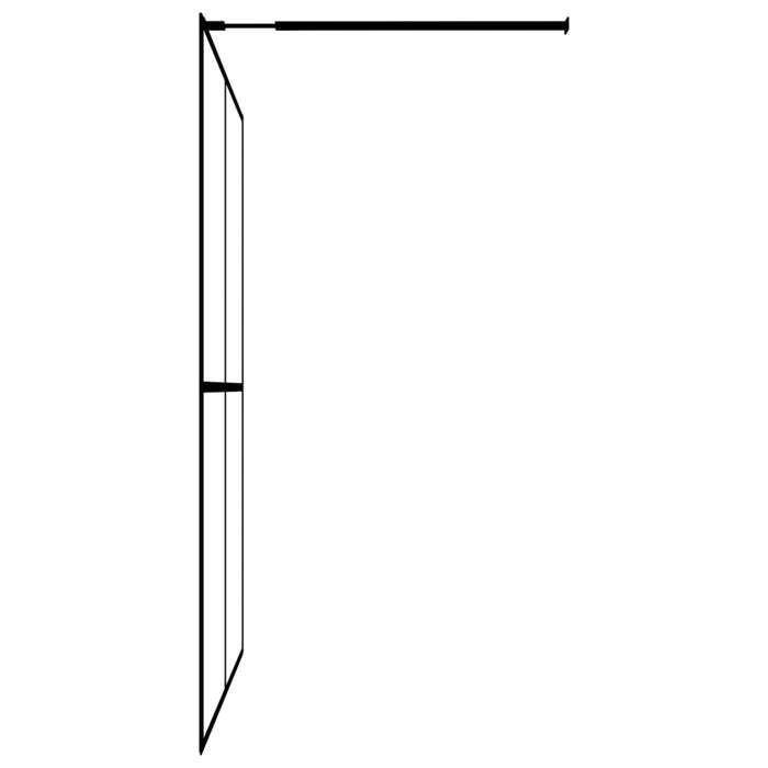 vidaXL Shower Screen Shower Enclosure Shower Wall Shower Partition Bathroom Interior Home Sturdy Glass 145689