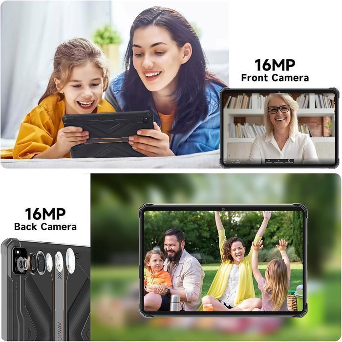 Tablette Robuste HOTWAV R6 Pro 8Go + 128Go 10.4