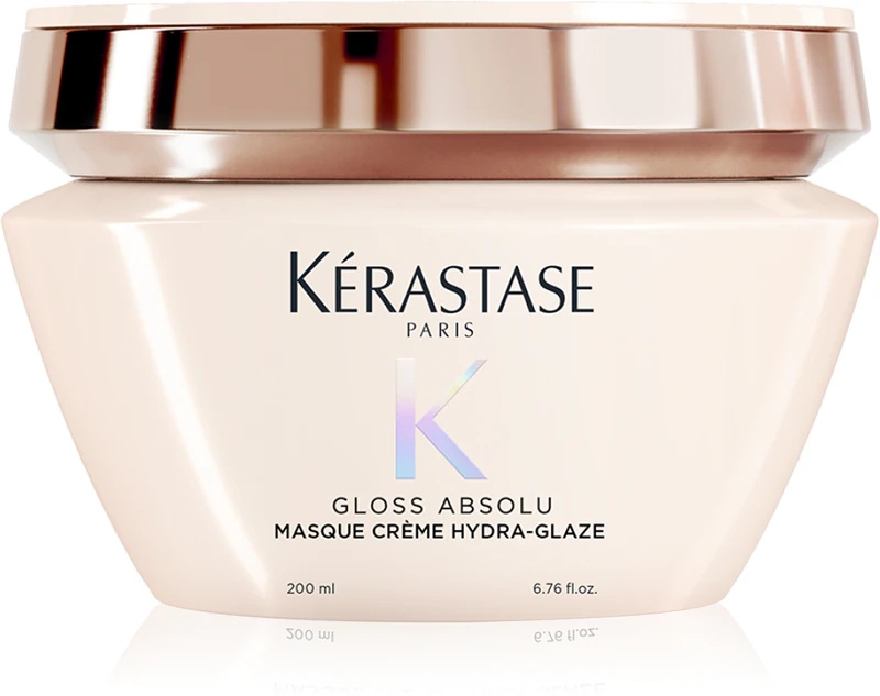 Kérastase Gloss Absolu Masque Créme Hydra-Glaze maska za lase za neobvladljive in skodrane lase
