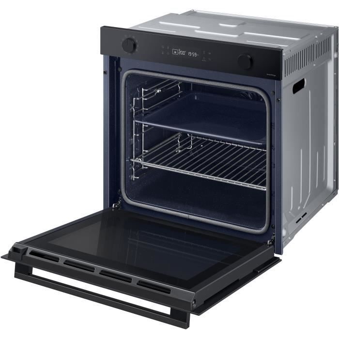 Forno multifunzione pirolitico da incasso Samsung NV7B41307AK con ventilazione singola – Nero – 59,5x59,6x57,0 cm