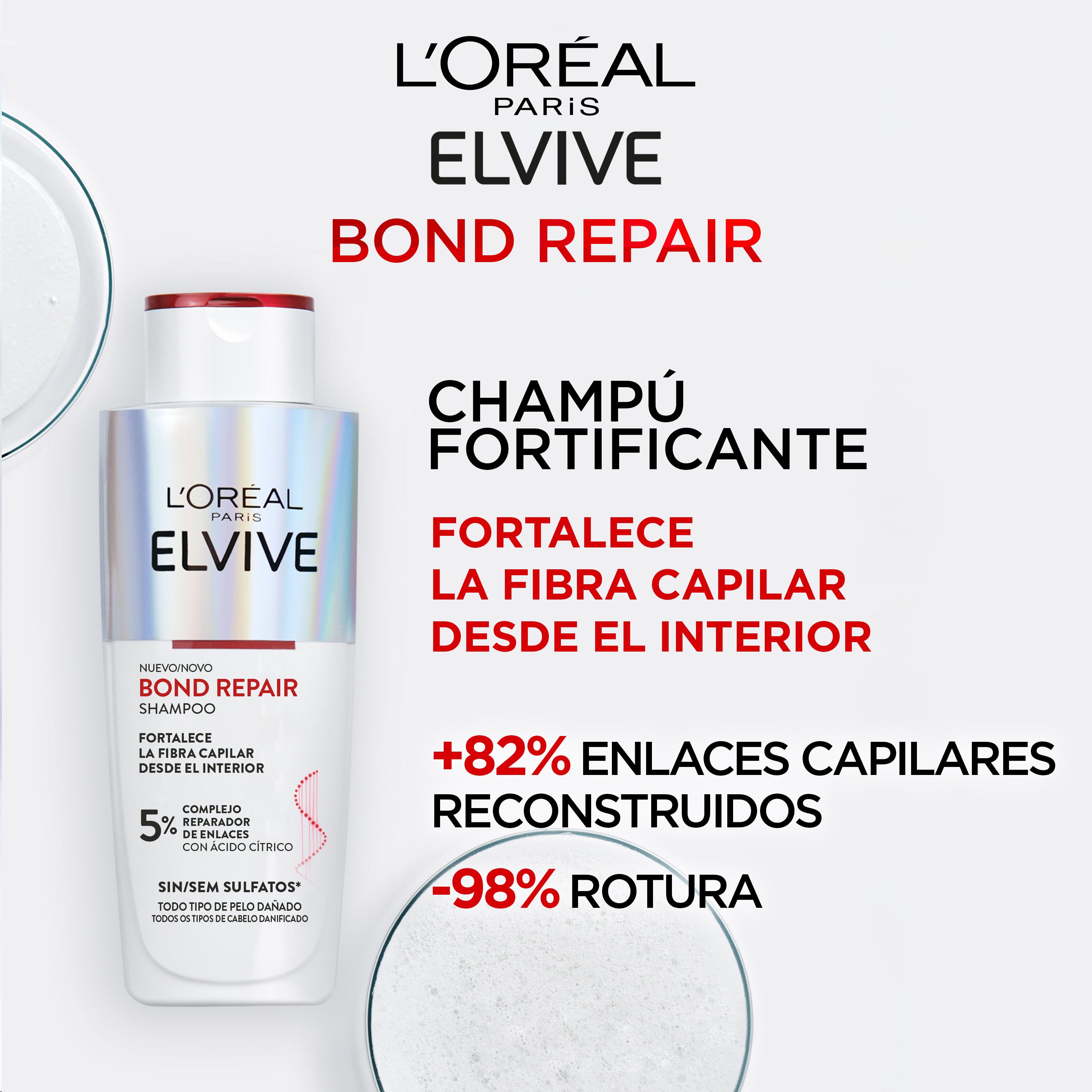 ELVIVE Bond Repair jačajući šampon Šamponi