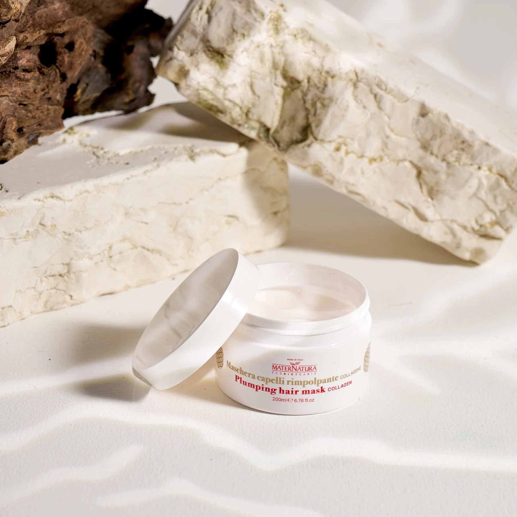 Balsamo Maschere e Olii Maschera Capelli Rimpolpante Antiage Al Collagene - Maschera Detossinante Capelli