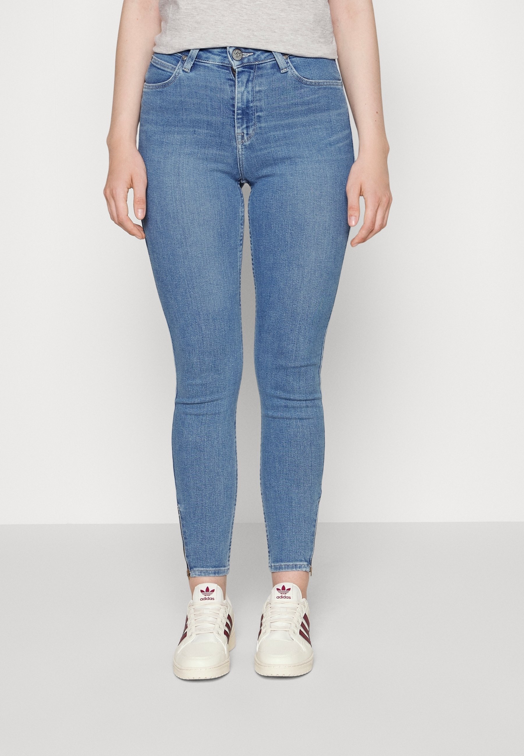 Lee Jeans Skinny Fit - hellblauer Denim