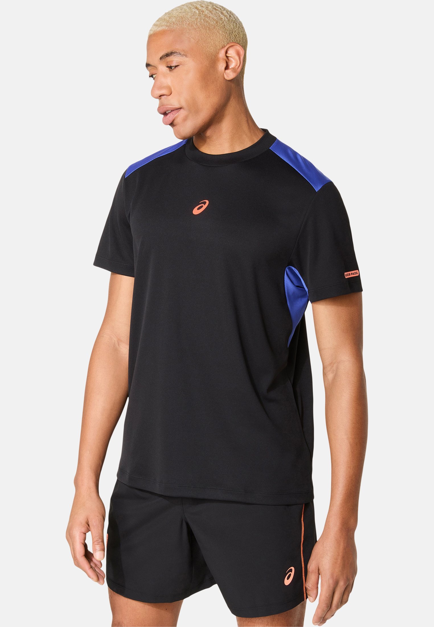 T-shirt imprimé ASICS PADEL COURT SS - Noir foncé