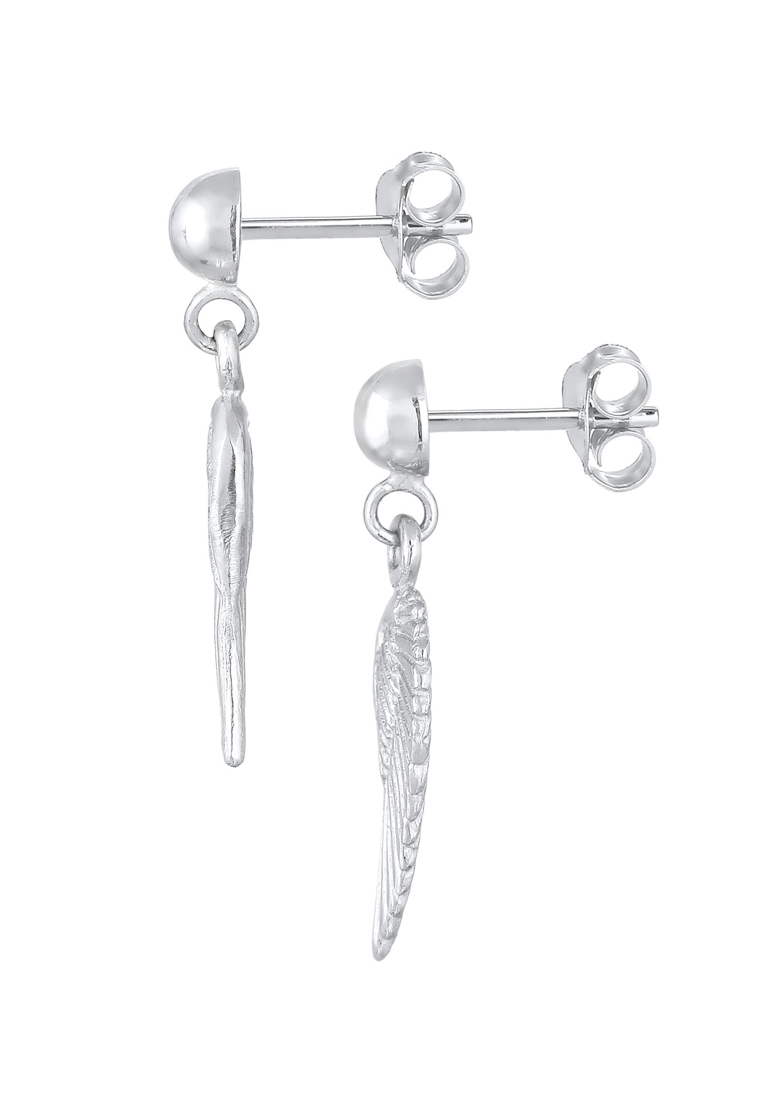 Elli Femmes pendentif d'ailes ange gardien basique en argent sterling 925