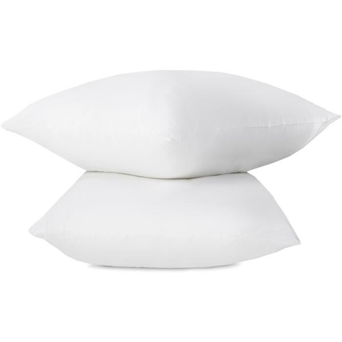 ABEIL Lot de 2 Oreillers FluffyDream® 60 x 60 cm