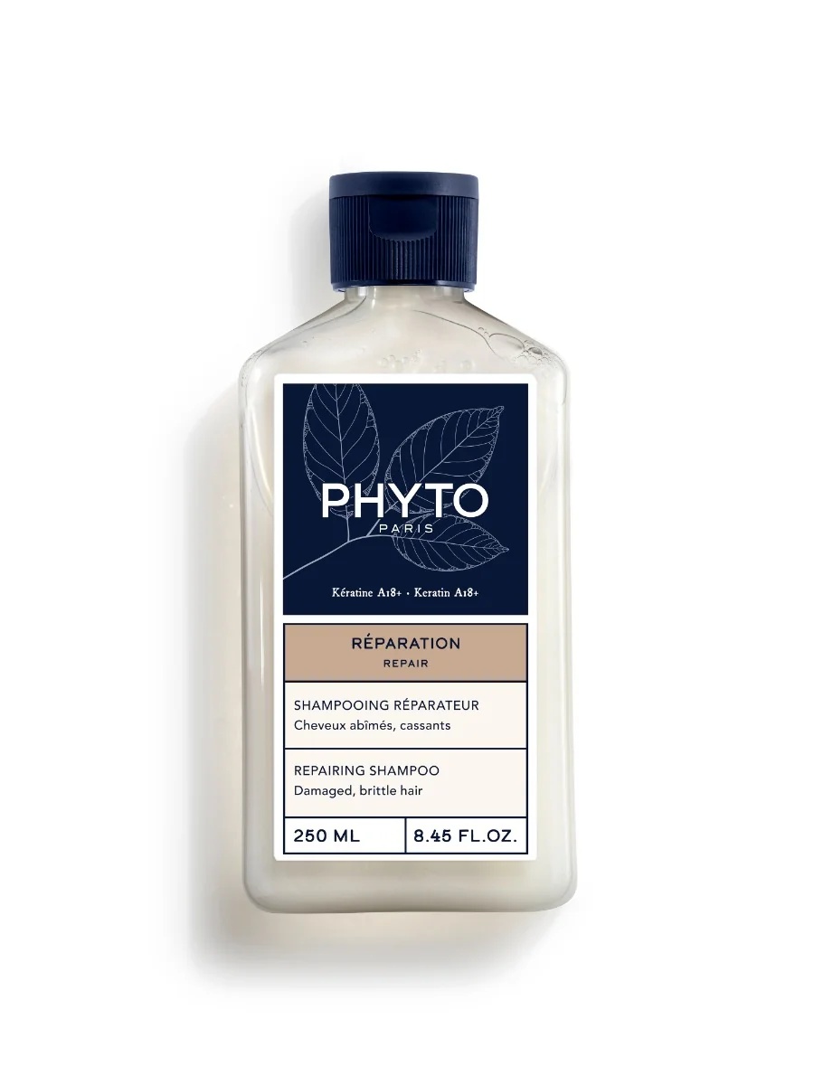 PHYTO Phyto Repair Restrukturierendes Shampoo mit pflanzlichem Keratin 250 ml Für geschädigtes und brüchiges Haar