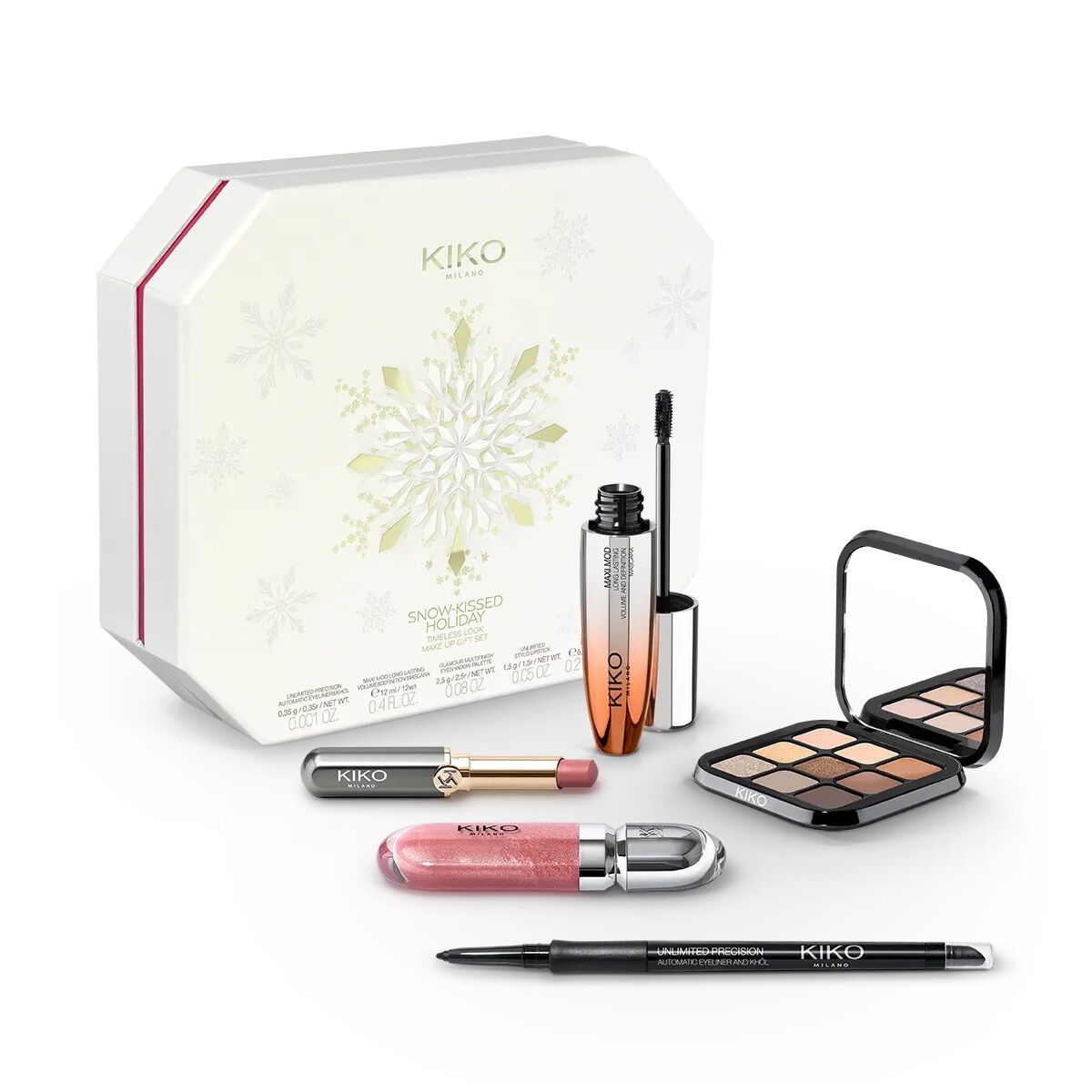 Kiko Milano Snökysst tidlös jullook smink presentset