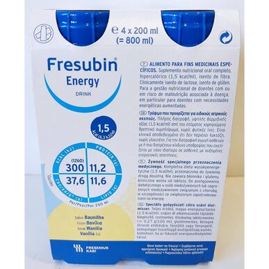 Fresubin Energy Vanilka 4 x 200 ml
