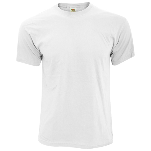 Camiseta Básica De Manga Corta De Calidad Fruit Of The Loom Original
