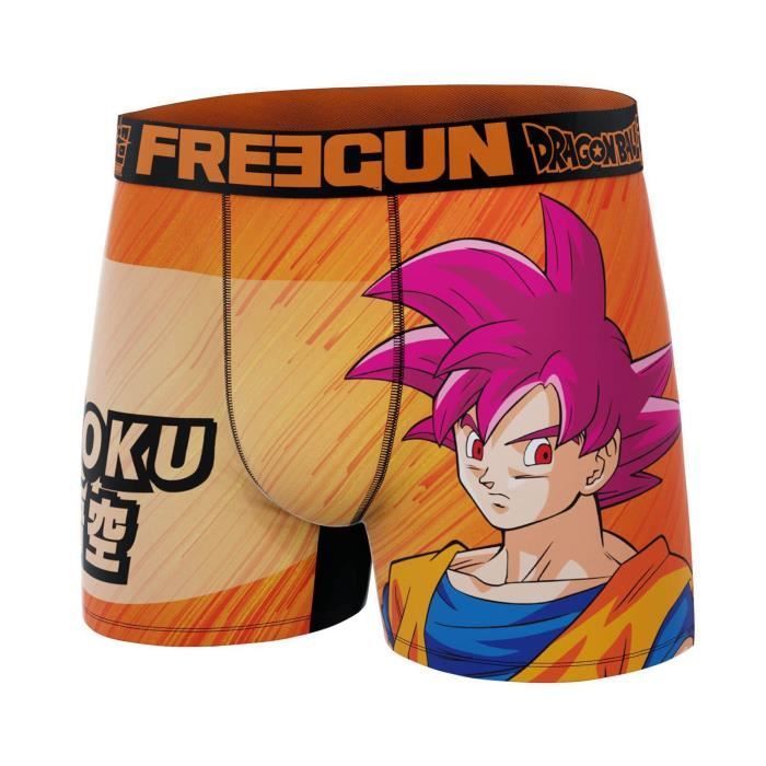 Dragon Ball Super 9 herenboxershorts - FREEGUN - Roze - Polyester en elastaan