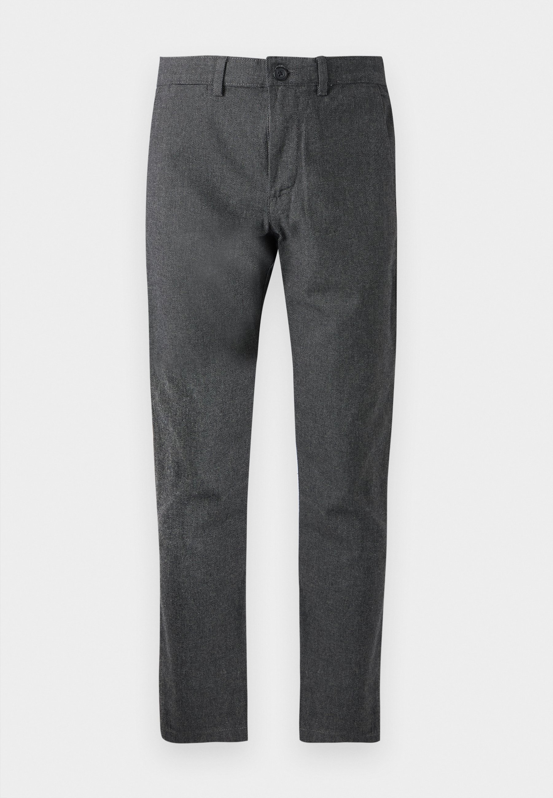 Pantaloni Chino Selected Homme SLH175 MILES BRUSHED - grigio scuro