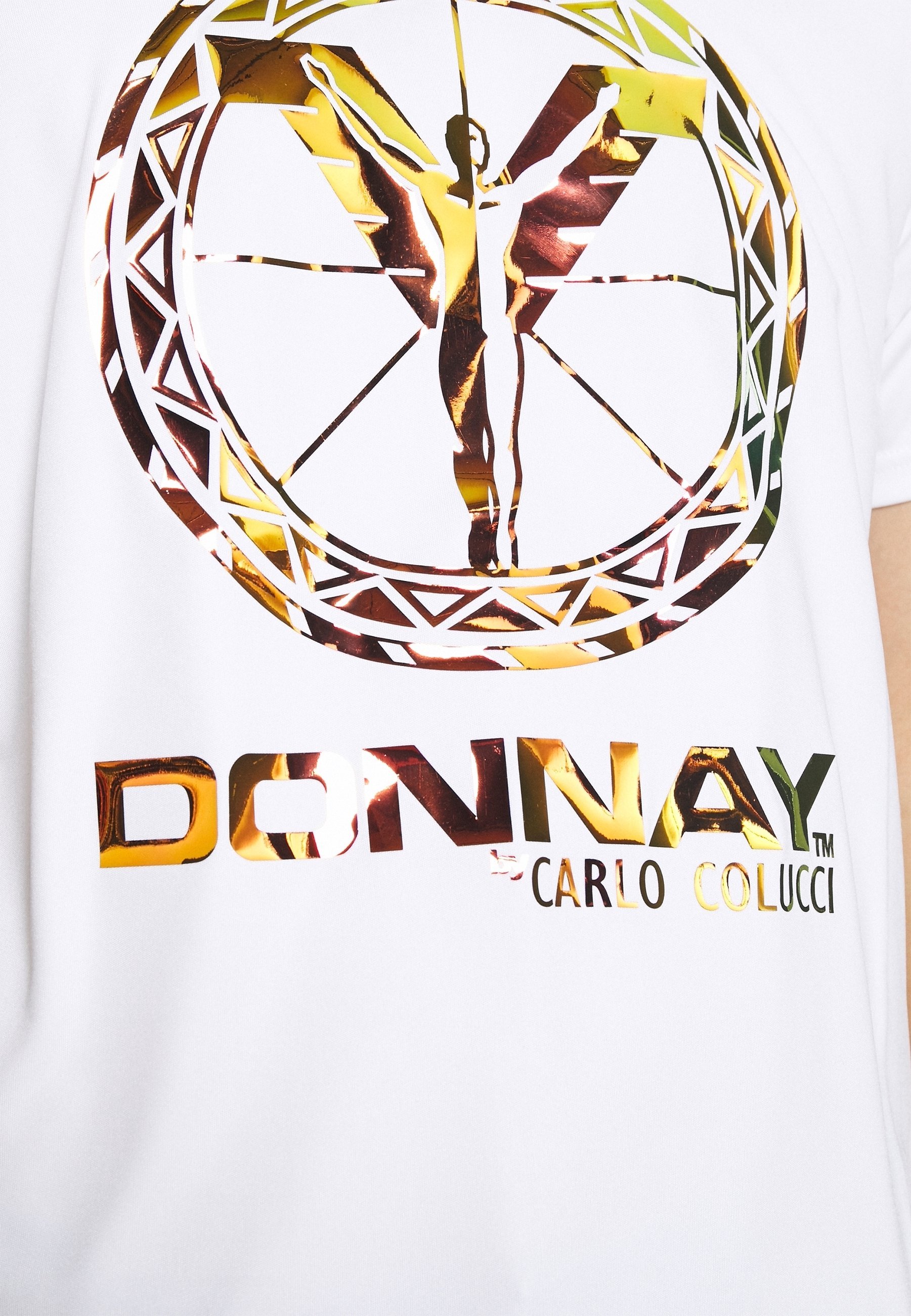 Carlo Colucci T-shirt met print - wit
