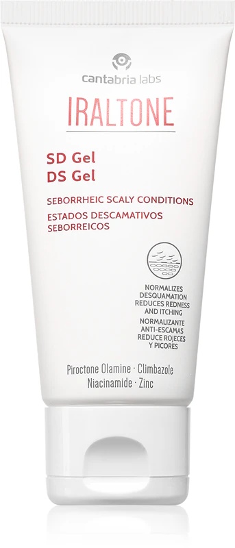 IRALTONE SD gel za nego las pri seboroičnem dermatitisu in hudem prhljaju