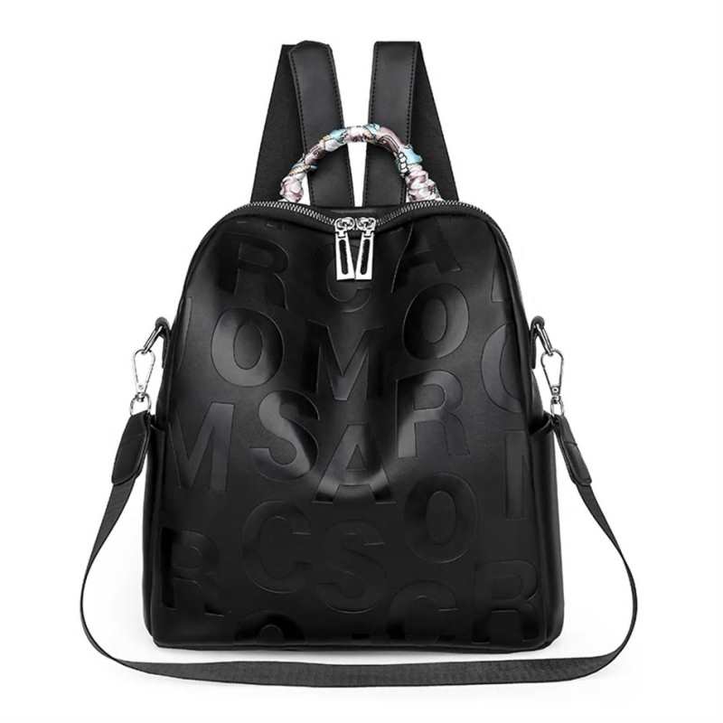 Sac à dos pour femme, sac à dos scolaire, sac à main pour femme, sac à bandoulière de créateur pour femme 2021, sacs à dos en cuir avec inscription en relief, sac à dos de voyage