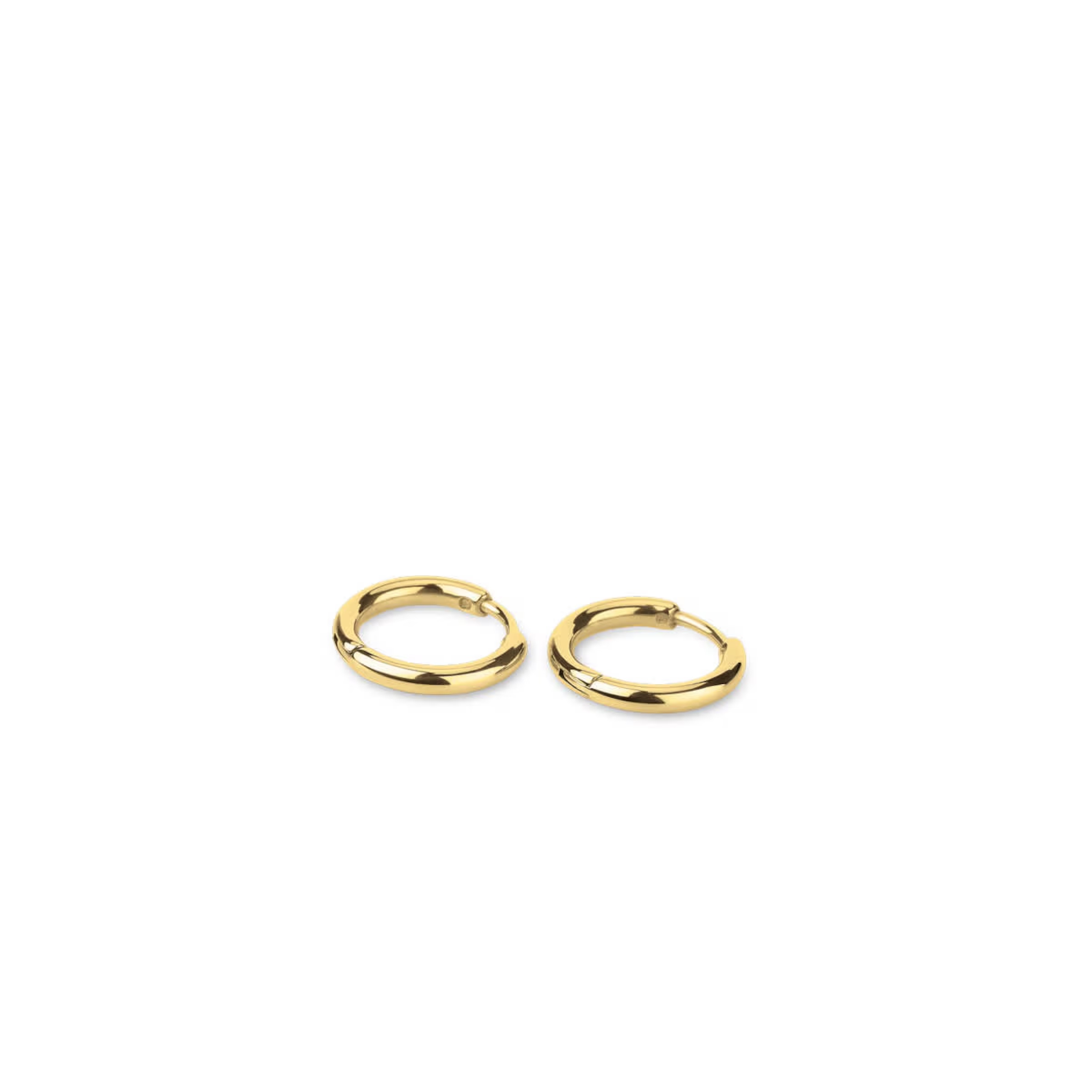 Boucles d'oreilles créoles en or filigrané