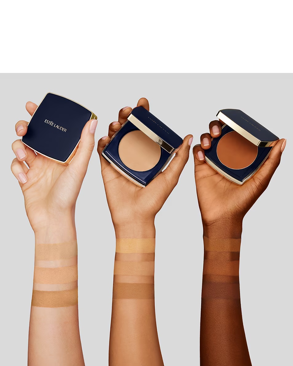 ESTÉE LAUDER DOUBLE WEAR STAY-IN-PLACE MATTE POWDER FOUNDATION REFILL COMPACT FOUNDATION - MATTE & HERVULBAAR SPF 10
