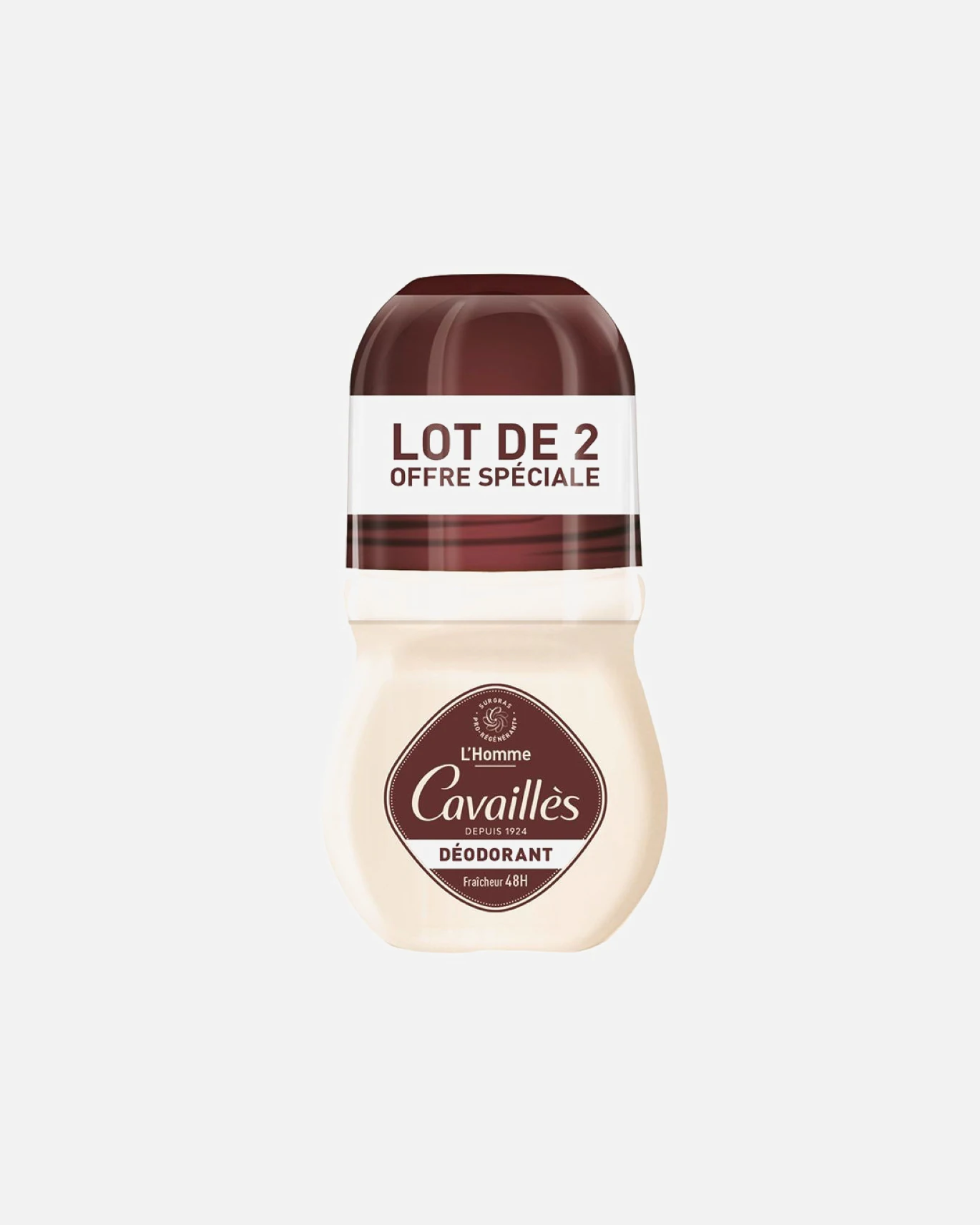 Rogé Cavaillès DERMATO 48H HOMME ROLL-ON 50MLX2