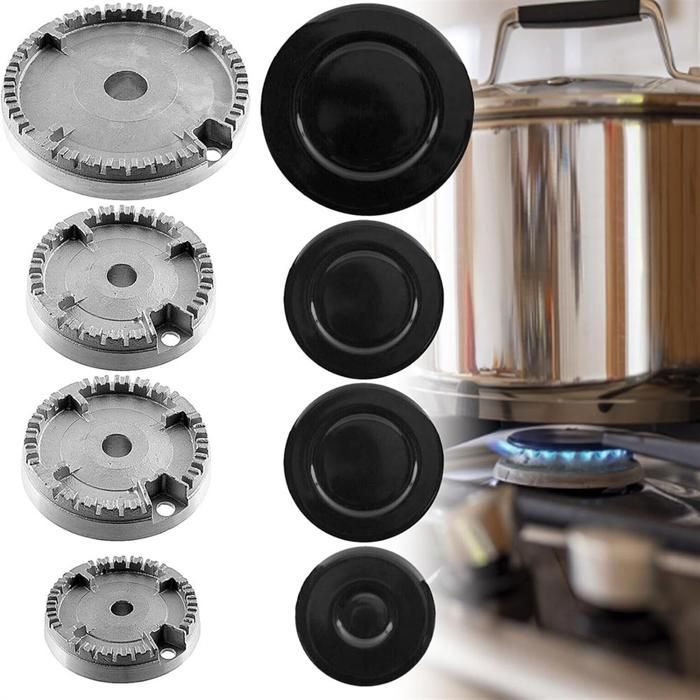 Universal Burner Crown Flame Cap for Gas Oven Cooker for CDA, Flame Burner Cap Crown Fits