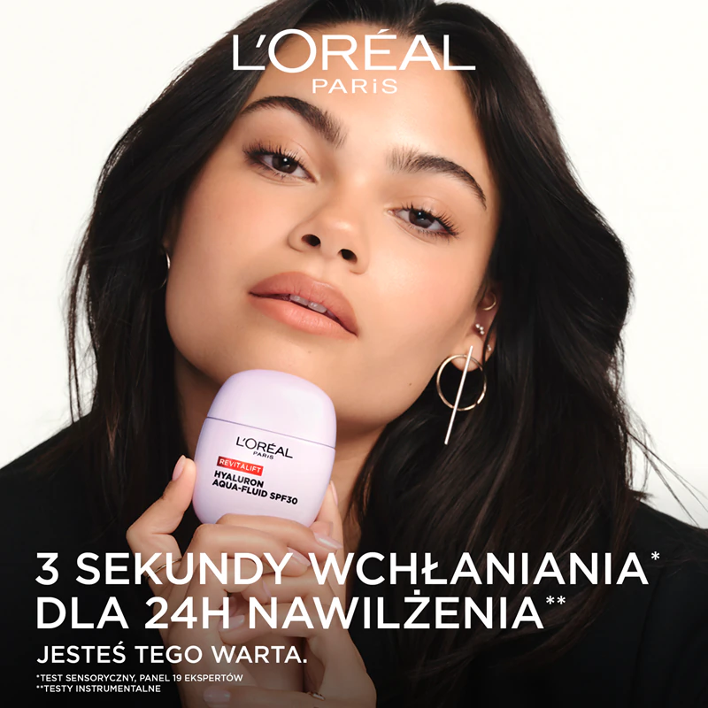 L'Oréal Paris Revitalift Hyaluron Aqua-Fluid Fluid Milk Ochronny SPF 30