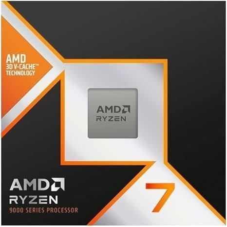 Processore - AMD - Ryzen 7 9800X3D - 4,7 GHz, 8 core, 104 MB L2 e L3, AM5
