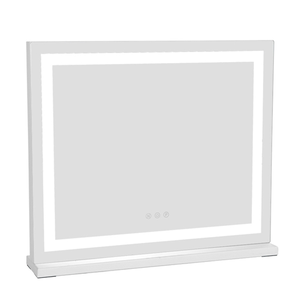 Espejo de tocador contemporáneo Livingandhome con luces LED