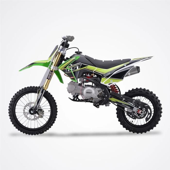 Motorfiets crossmotor 125 / Pitbike GUNSHOT 125 FX / 17/14 / Groen