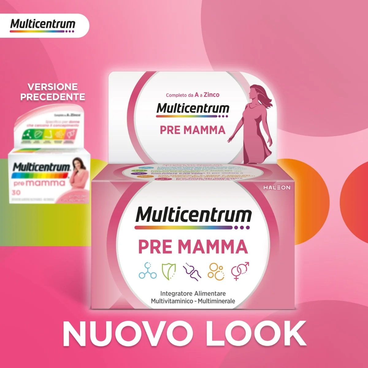 MULTICENTRUM Multicentrum Premamma 30 comprimés de vitamines pour femmes enceintes
