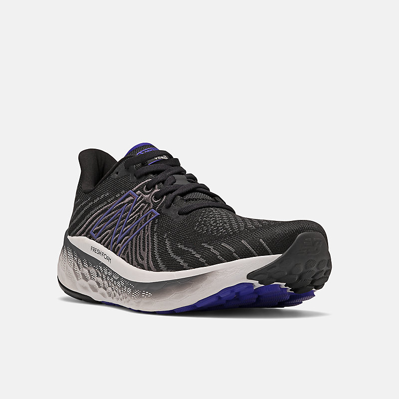 Fresh Foam X Vongo v5 für Herren – Schwarz mit Tiefviolett