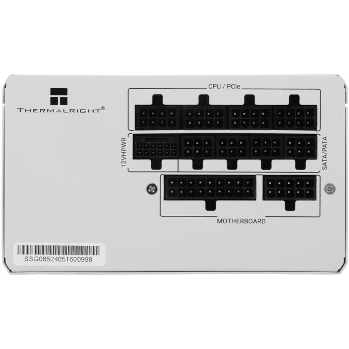 Modular PC Power Supply - THERMALRIGHT SG850-W - 80+ Gold - White
