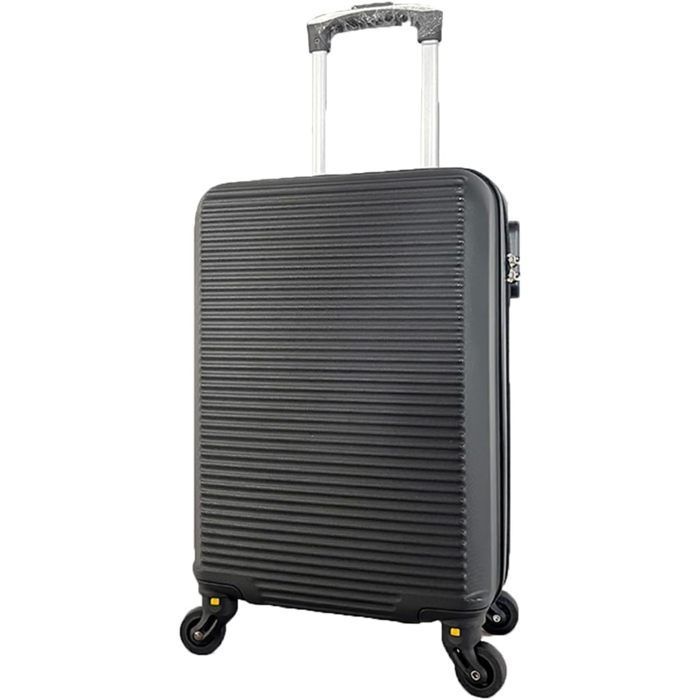 Mala de cabine EasyJet 45x36x20cm | Mala de fim de semana CELIMS | Mala de cabine EasyJet | Rodas removíveis | Cadeado | Preta