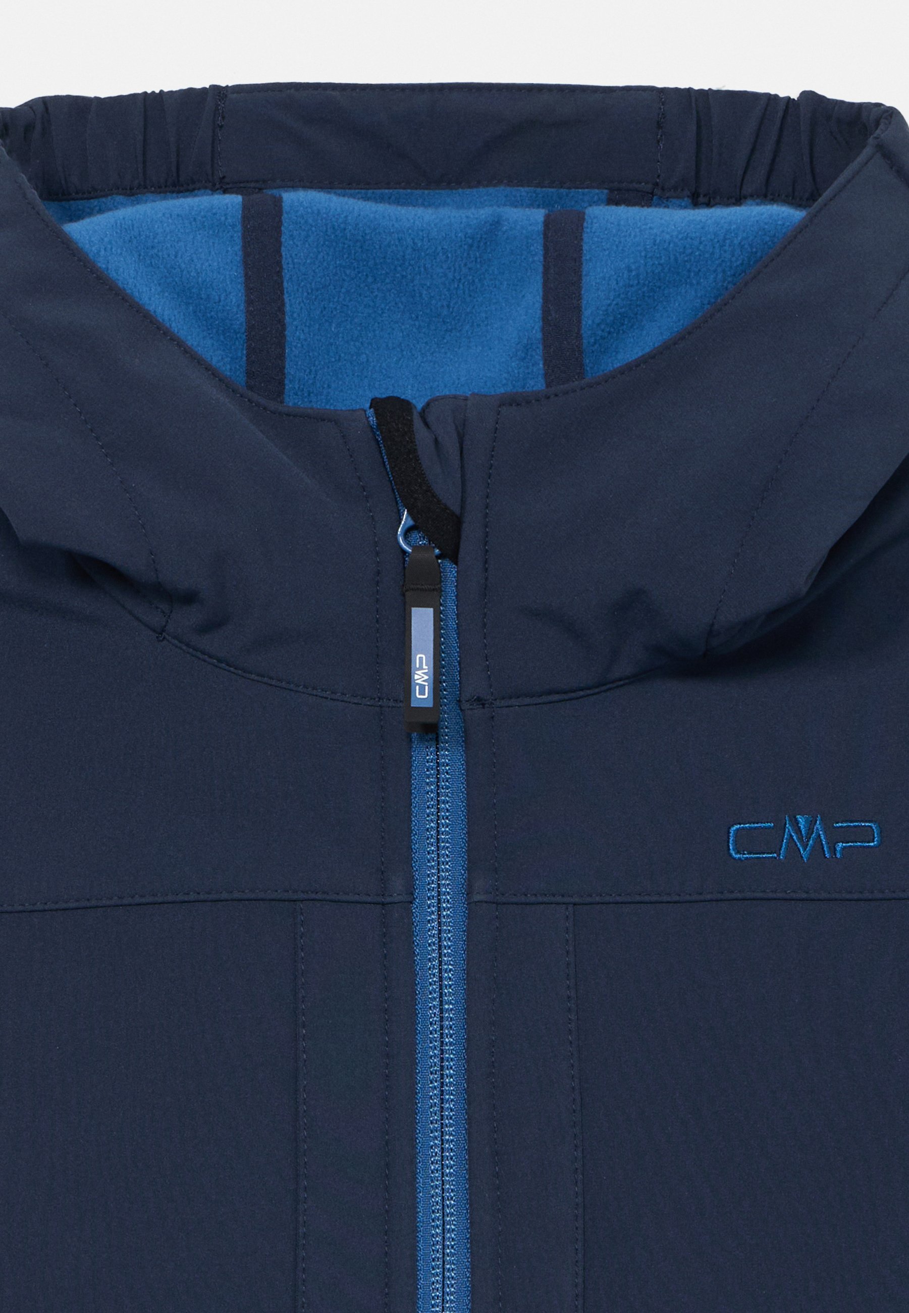 CMP KID JACKET FIX HOOD UNISEX - Softshell jas - blauw