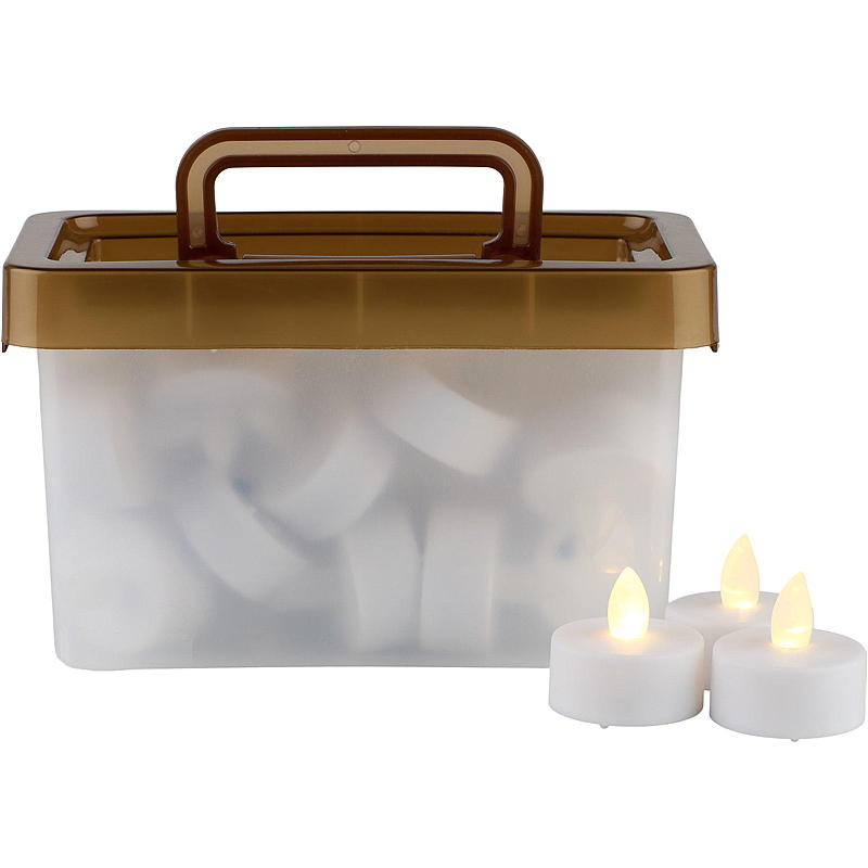 Velas LED Vie Home, 24 unidades en caja.