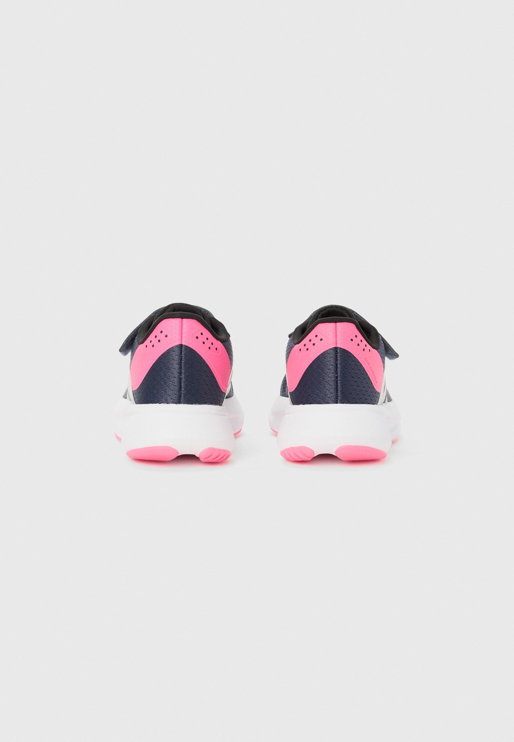 adidas Performance DURAMO UNISEX - Hardloopschoenen voor op de weg - donkerblauw/zilverkleurig/helderroze