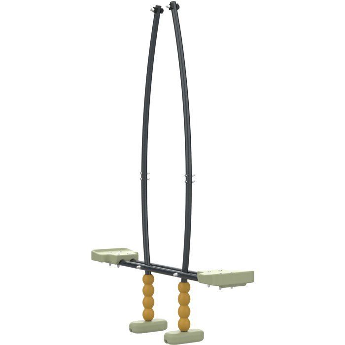 Swing Set - 2 Facing Swings - SHERWOOD ANEMONE - TP TOYS