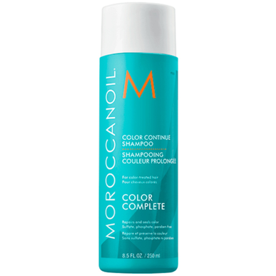 Moroccanoil Color Complete šampūns krāsotiem matiem, atjaunojošs šampūns krāsas aizsardzībai un fiksācijai, 250 ml