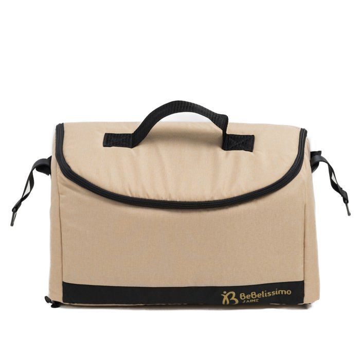 Poussette transformable - combinée - 2 en 1 - poids 0-22kg - Bebelissimo J'AIME - beige