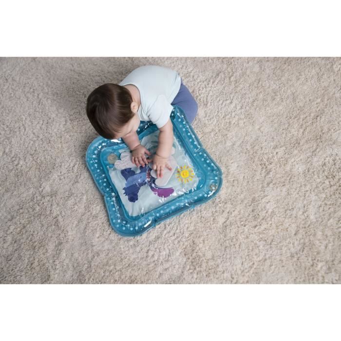 DISNEY BABY - STITCH - Baby Water Mat, Sensory and Developmental Toy, Inflatable, Easy to Clean, Foldable, From Birth