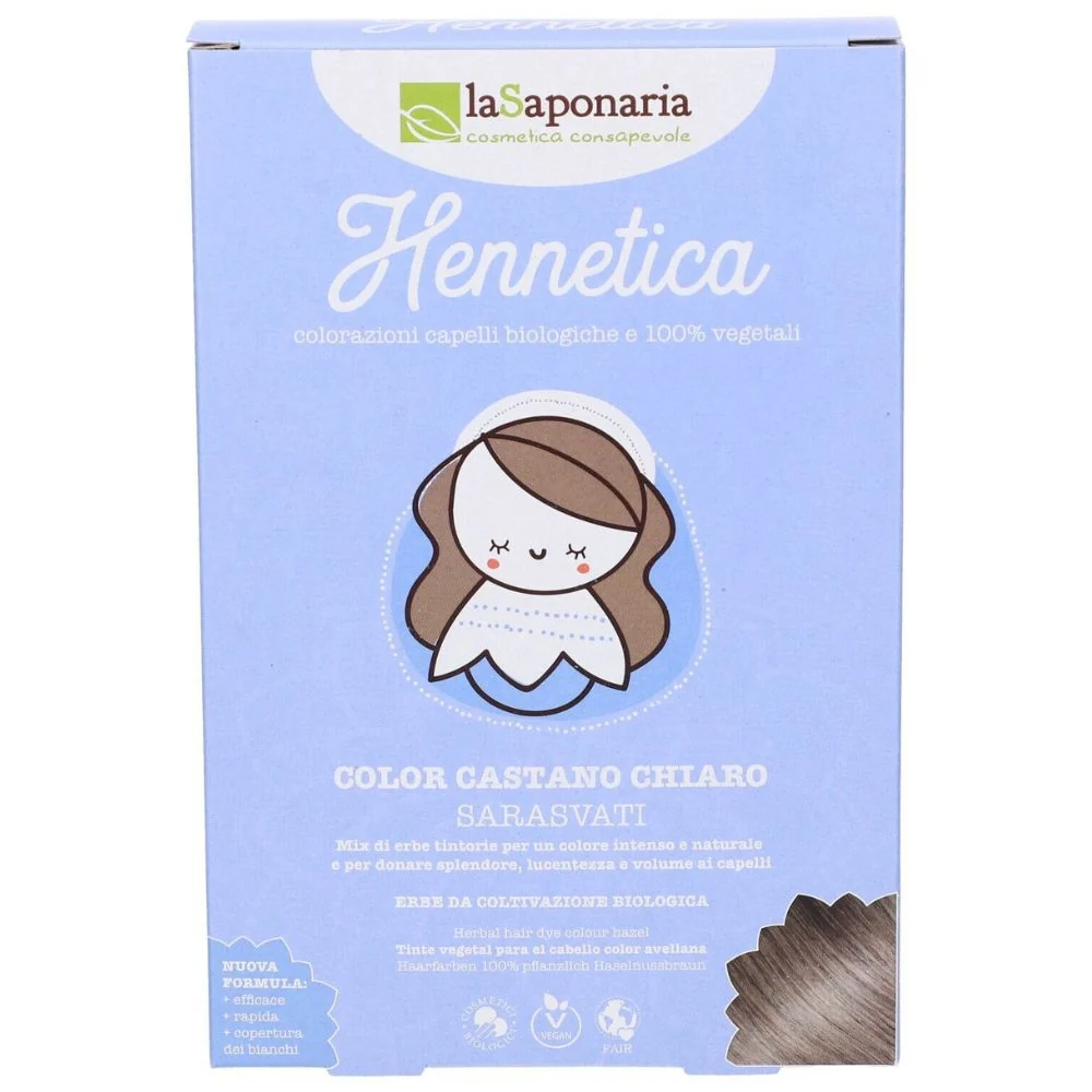 Hennetica Tinta vegetale - SARASVATI - Colorazione Capelli