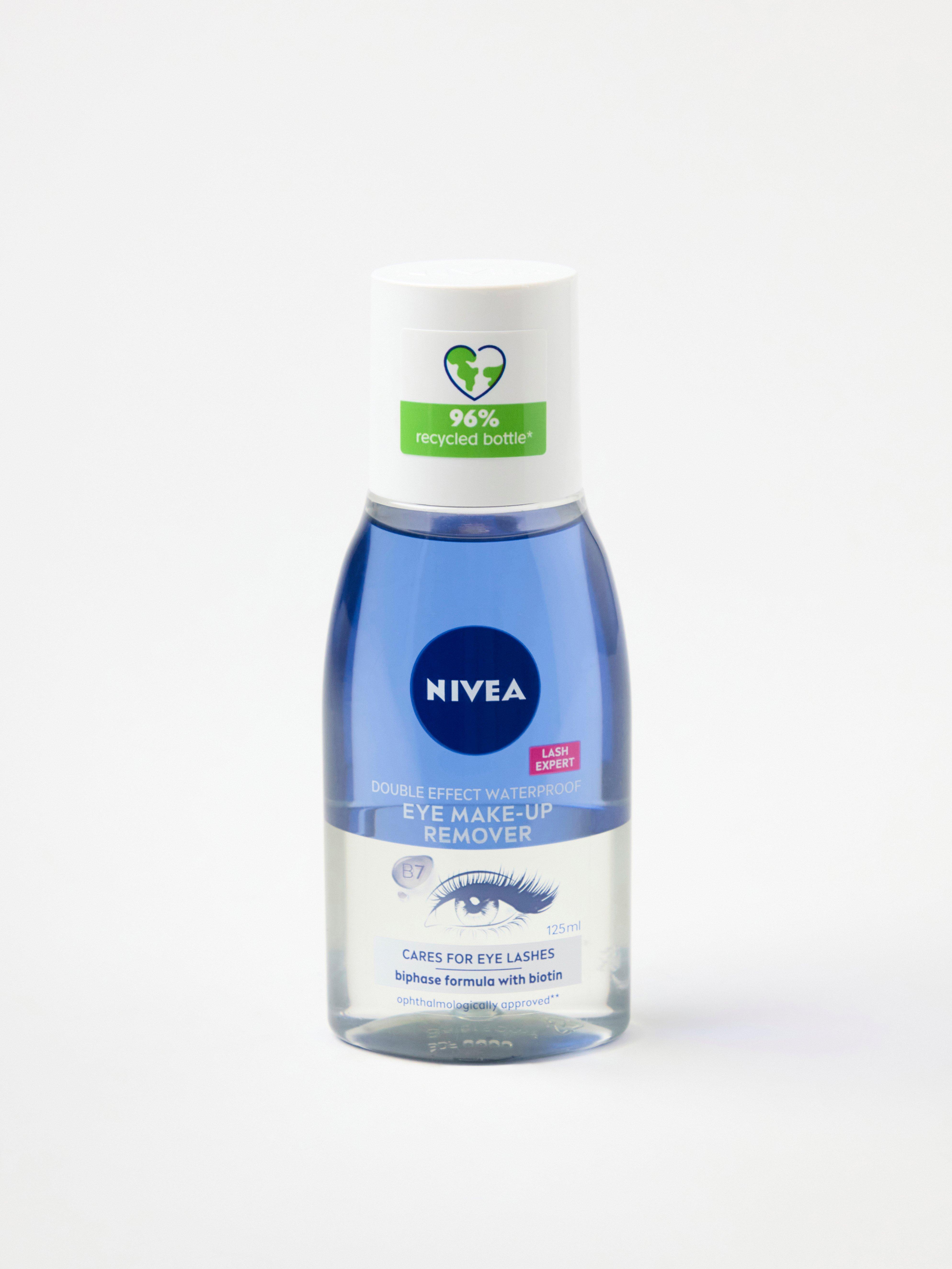 NIVEA Dobbel Effekt Øyesminkefjerner Ingen farge