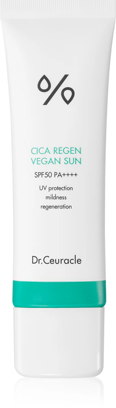 Dr.Ceuracle Cica Regen Vegánske upokojujúce ochranné mlieko SPF 50+