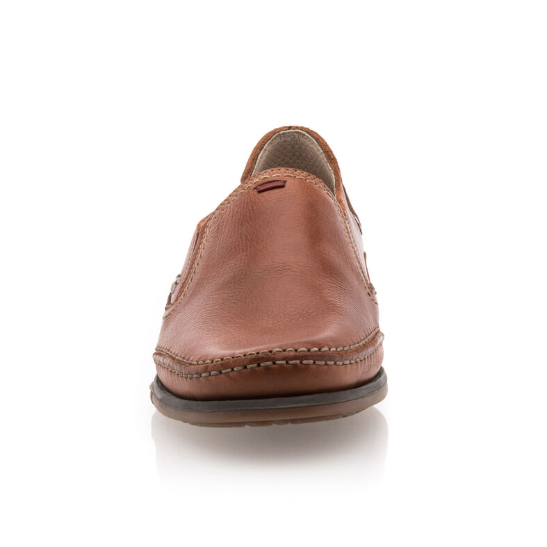 Brune loafers/båtsko til herre