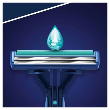 Gillette Blue II Slalom kertakäyttöiset partahöylän terät 10 kpl