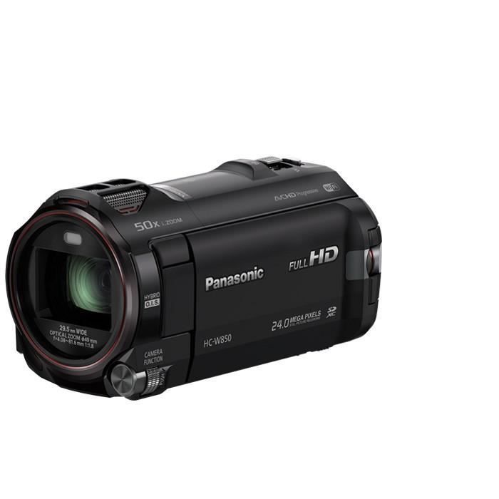 Videocamera PANASONIC HC-W850 nera Full HD con Wi-Fi