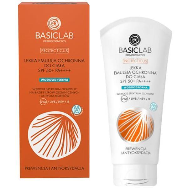BasicLab Lichte Beschermende Body Emulsie SPF50+ PA++++ 100ml