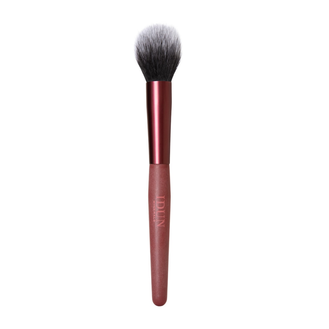 IDUN Minerals Powder Brush Pro, konisch zulaufender Puderpinsel – 1 Stück